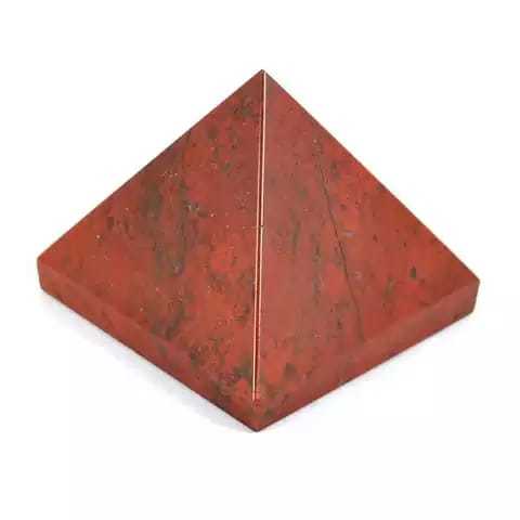Rad jasper pyramids