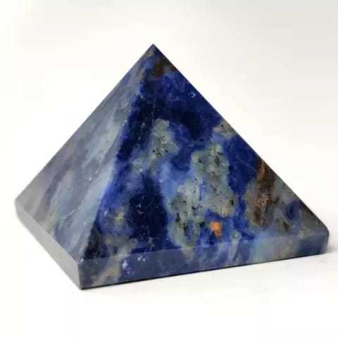 Natural Sodalite Pyramids