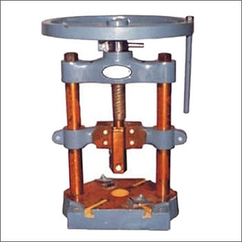 Manual Hand Press Camphor Making Machine Industrial