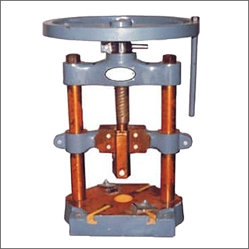 Manual Hand Press Camphor Making Machine