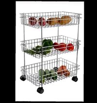 kitchen trolley steel