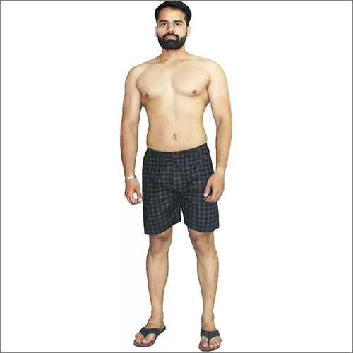Mens Checked Boxer