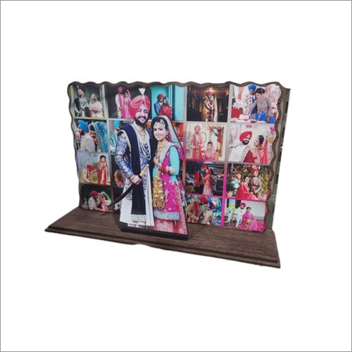Sublimation Printed Wooden Photo Frame