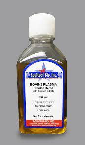 bovine plasma with citrate
