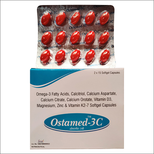 Omega-3 Fatty Acid Calcitriol Calcium Aspartate Calcium Citrate Calcium Orotate Vitamin D3 Magnesium Softgel Capsules General Medicines
