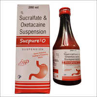 200ml Sucralfate And Oxetacaine Suspension