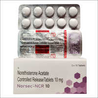 10mg Norethisterone Acetate Controlled Release Tablets