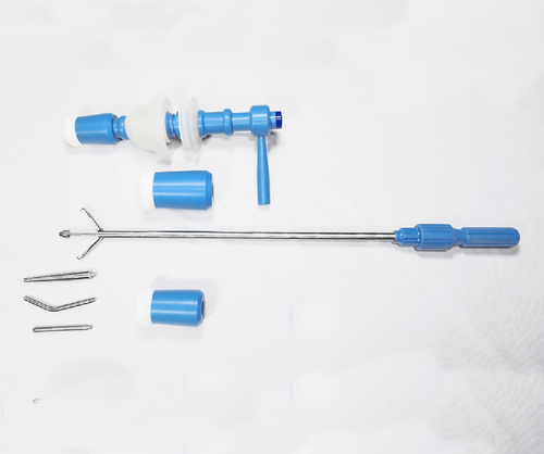 Laparoscopic Gynecology Mangeshkar type Uterine  Manipulator