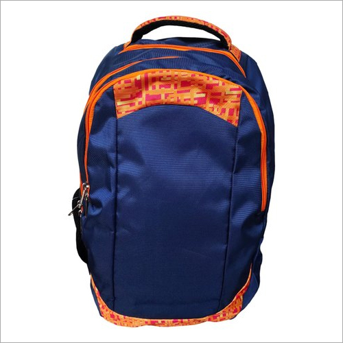 Navy Blue College Bag