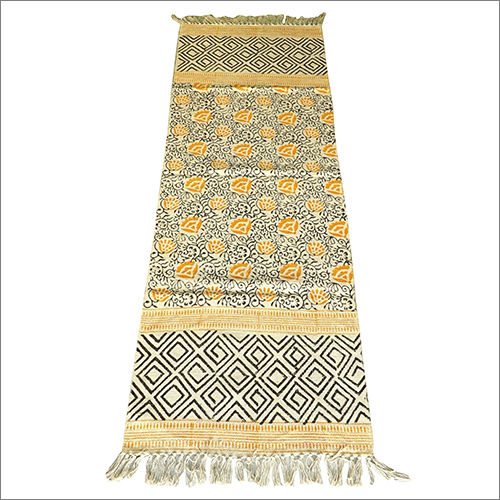 Printed Traditional Cotton Rug