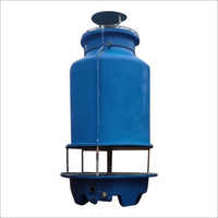 Frp Bottle Shape Cooling Tower - Color: Blue