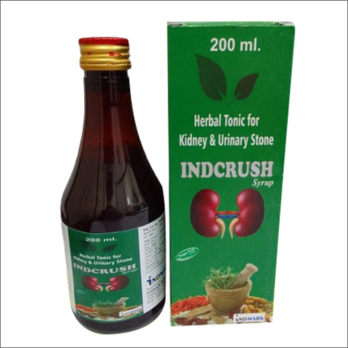 200Ml Herbal Tonic Syrup For Kidney And Urinary Stone Room Temperature