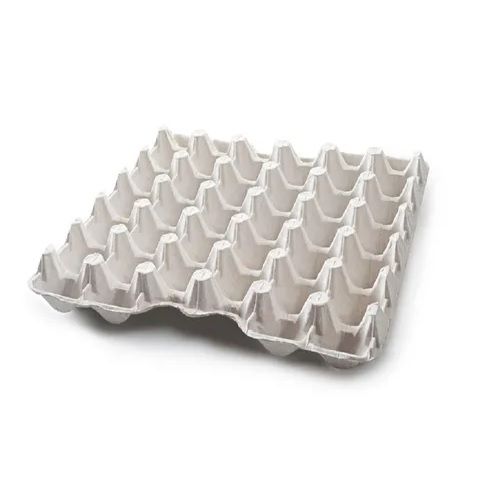 White 30 Pack Paper Egg Tray