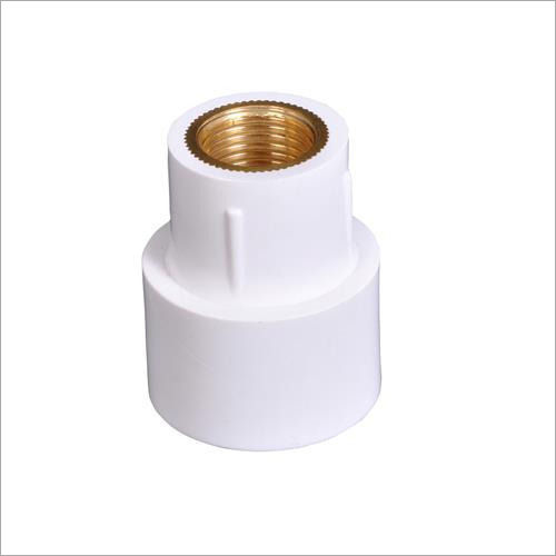 Upvc Reducer Brass Fta - Color: White