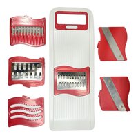 6 In 1 Slicer - Plastic Material Design | Multi-functional Tool For Home Use, Perfect For Slicing And Peeling