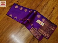Kanjivaram Soft silk Handloom touble colour