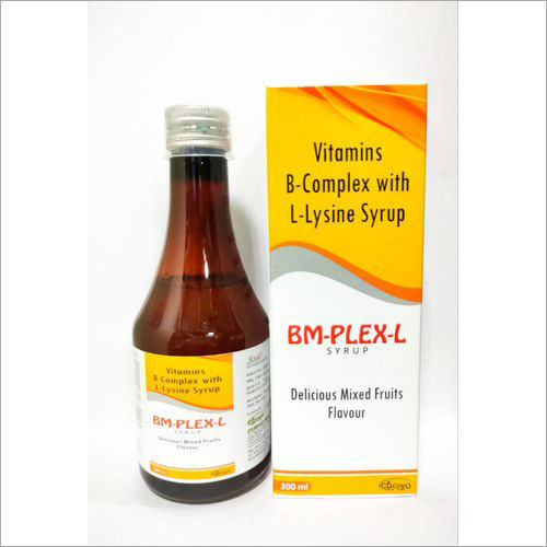 Vitmains B-Complex with L-Lysine Syrup