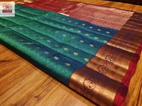 pure kanjivaram soft silk  with side butta