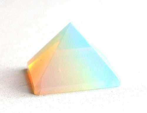 Opalite pyramids