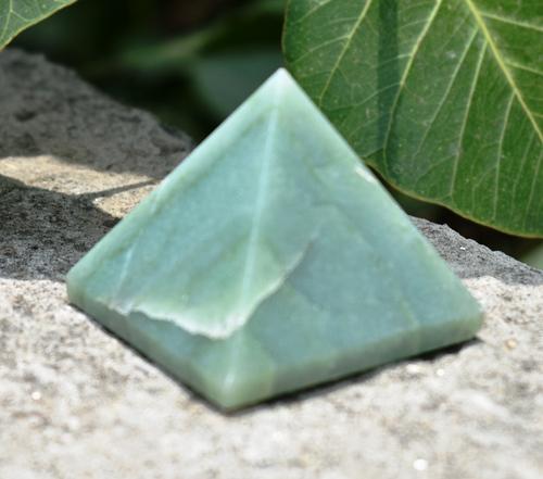 Natural Green Aventurine Pyramids