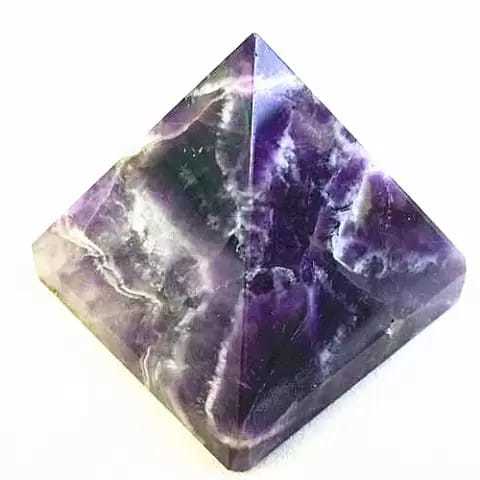 Amethyst pyramids