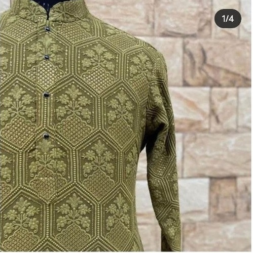 mens sherwani fabric