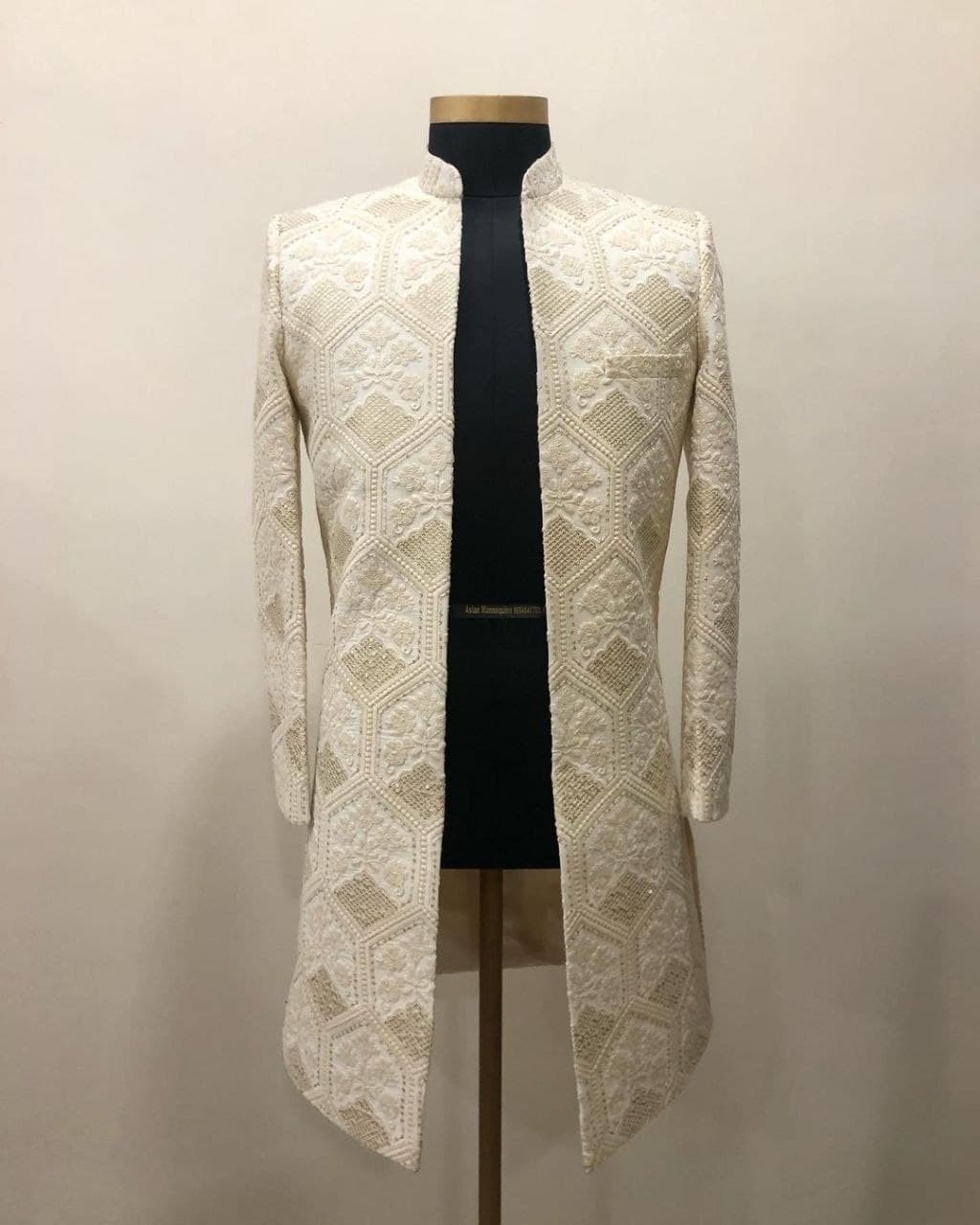 mens sherwani fabric