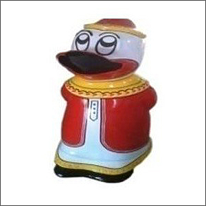 FRP Maharaja Duck Dustbin