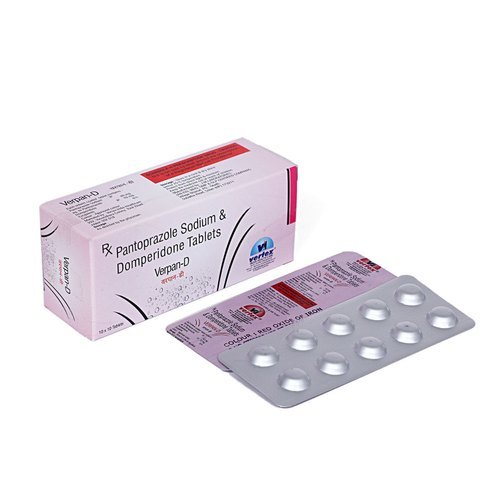 Pantoprazole 40mg and Domperidone 10mg Tablets