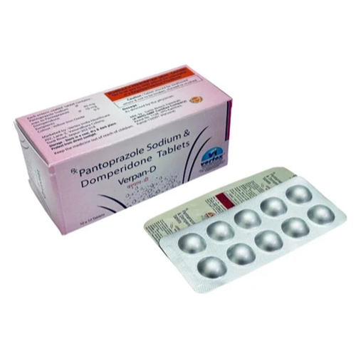 Pantoprazole 40mg and Domperidone 10mg Tablets