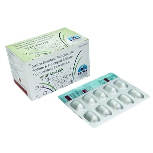 Pantoprazole 40mg and Domperidone 30mg Capsules