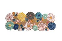 Multicolor Beaded Table Runner