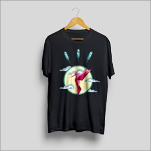 Mens Hummingbird Printed T-Shirt