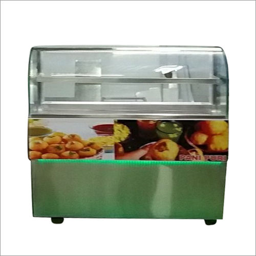 Pani Puri Service Counter Design: Plain