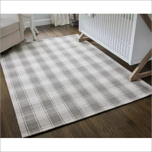 Anti Slip Check Printed Acrylic Carpet