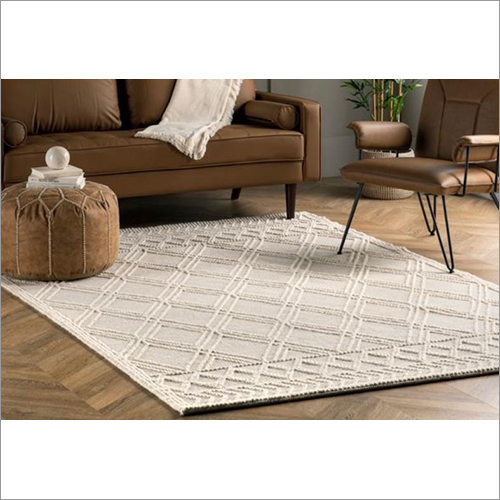 White Designed Triexta Carpet