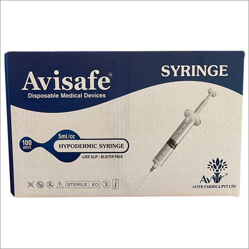 5ml-cc Hypodermic Syringe By AVITR FARMICA PVT. LTD.