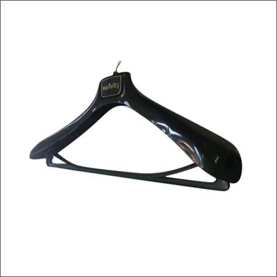 Garment Black Glossy Coat Hanger