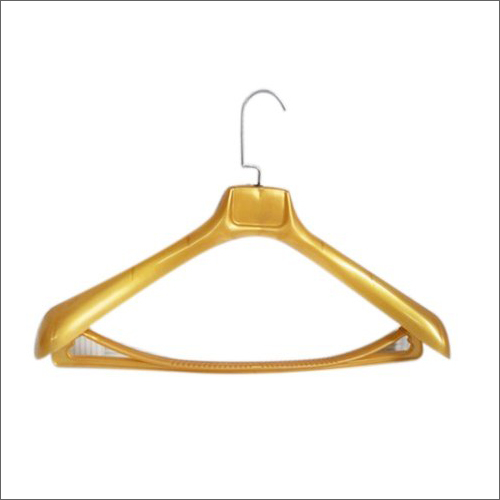 Plastic Golden Coat Hanger