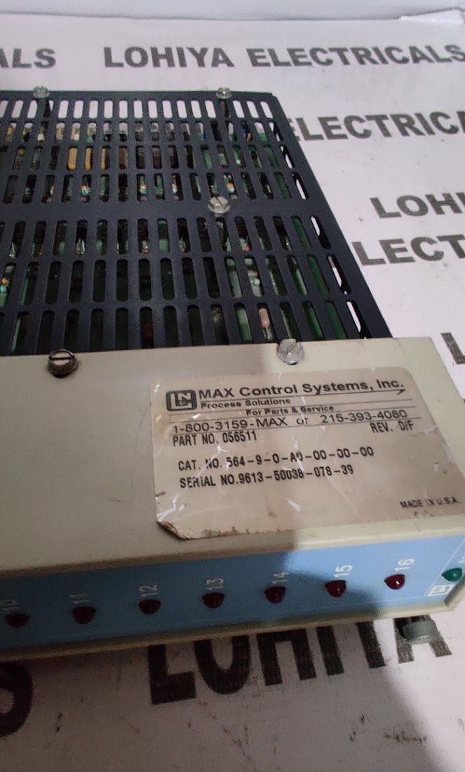MAX CONTROL SYSTEMS 056511 24V AC DC DIGITAL INPUT MODULE