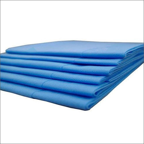 Blue Bedsheet With Pillow Cover