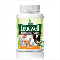 Natural Leucwell Bans Leucorrhoea Decidedly Capsules Age Group: For Adults