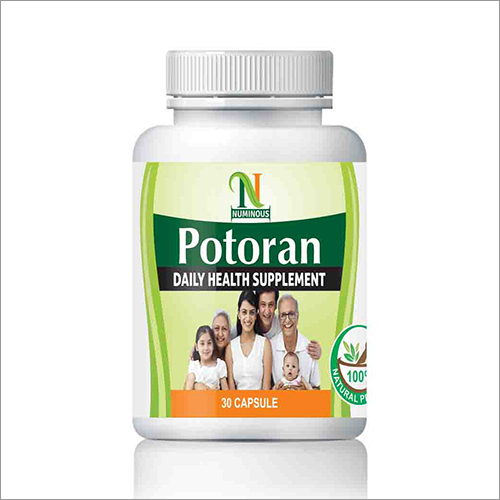 Potoran Health Supplement Capsules Dry Place
