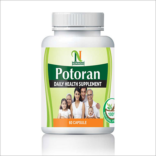 Natural Potoran Health Supplement Capsules Age Group: For Adults