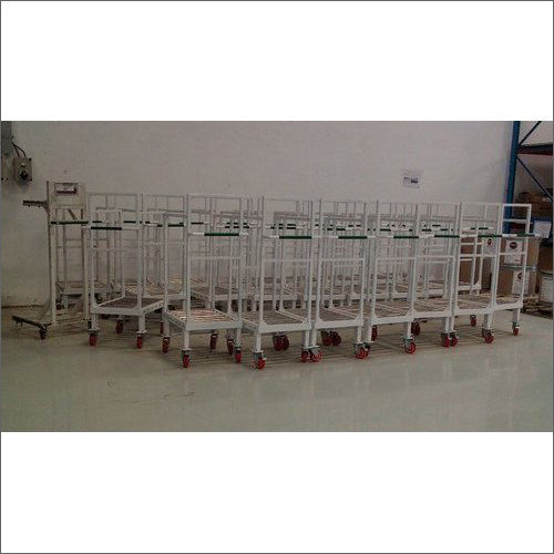 Industrial Mild Steel Material Handing Trolley