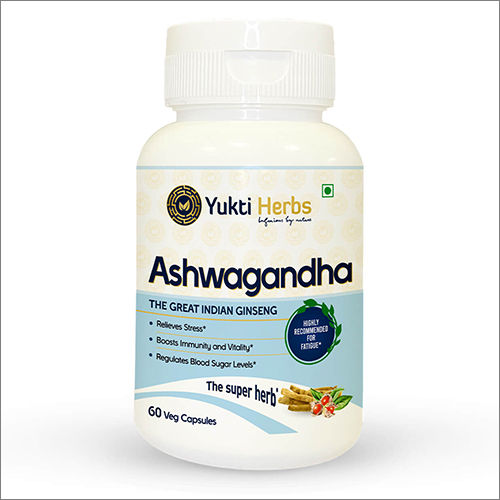 Herbal Ashwagandha Veg Capsules