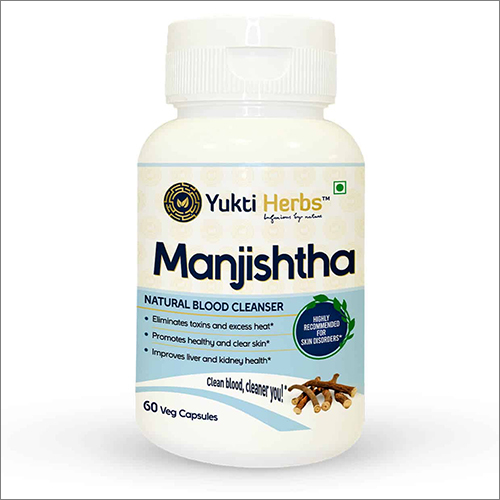 Manjistha Natural Blood Cleanser Veg Capsules