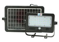Realbuy Multifunctional Rechargeable Solar Led Flood Light 20w With Pir Motion Sensor Cable Length: 5  Meter (m)