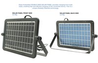 Realbuy Multifunctional Rechargeable Solar Led Flood Light 20w With Pir Motion Sensor