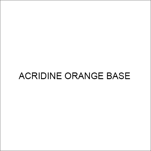 Acridine Orange Base Application: Industrial